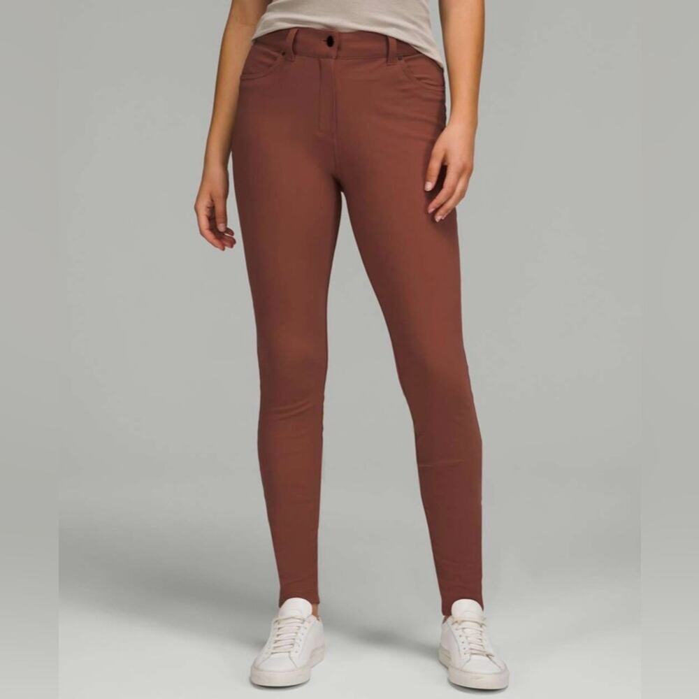 Lululemon Women’s Sz 24 City Sleek Slim-Fit 5 Pocket High-Rise Pant New NWT